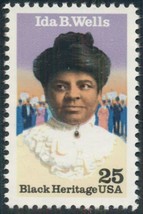 Ida B. Wells Black Heritage Sheet of Fifty 25 Cent Postage Stamps Scott 2442 - £22.21 GBP