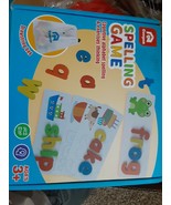 Kids educational Learning Toy PreK Letters learning Games Montessori Fla... - $8.90