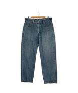 Levis 550 Jeans Mens 36x30 Blue Denim Relaxed Tapered Fit Medium Wash Cl... - $31.94 CAD
