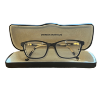 Prodesign Denmark EUC Blue Tortoiseshell EyeGlasses w/ Case - $46.74