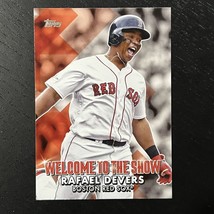 2022 Topps Series 1 Baseball Rafael Devers Welcome to the Show WTTS-18 - £1.56 GBP
