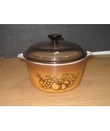 Lid (only)  6 3/8&quot; Fits Pyrex Gooseberry 1 QT 473  Bowl Casserole - $353.86 MXN