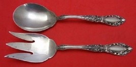 Prince Eugene By Alvin Sterling Silver Salad Serving Set AS 2pc 8 7/8" - $286.11