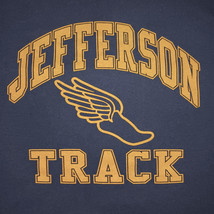 T Shirt Jefferson Township NJ High School Track Adult Size L Large - $15.00