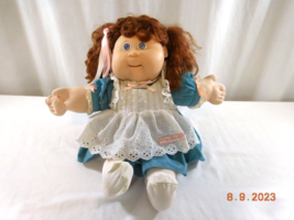 Cabbage Patch Kids Talking Kids Doll  Blue Dress Mouth and Sound Tested Works - £57.65 GBP