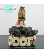 Extremely rare! Goofy wooden statue. Unlicensed. - $450.00