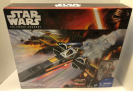 Star Wars Poe&#39;s X-Wing Fighter Vehicle X Wing Poe Dameron Set - $39.60