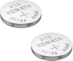 Renata 315 SR716SW Batteries - 1.55V Silver Oxide 315 Watch Battery (10 Count) - £3.87 GBP+