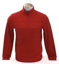 Perry Ellis Red 1/4 Zip Long Sleeve Pullover Shirt Men&#39;s NWT - £54.87 GBP