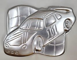 Wilton 1997 Disney Cars Metal Cake Pan Baking Mold Dessert 2105-1350 Aluminum - £10.95 GBP