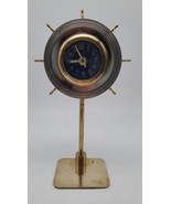 Pendulux Skipper Nautical Ship Boat Desk Table Clock Steering Wheel Helm... - £45.00 GBP