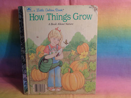 Vintage 1986 How Things Grow : A Book about Nature Hardcover - £2.00 GBP