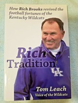 Rich Tradition (2009 SC) Signed by retired UK FB Coach Brooks &amp; author T... - £15.28 GBP