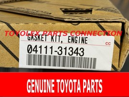 Genuine OEM Toyota 1GRFE 4.0L V6 Engine Overhaul Head Gasket Kit 04111-31343 - £275.73 GBP