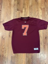 Vintage Xtreme Fans Michael Vick Virginia Tech Football Jersey Shirt Hokies XXL - $70.28