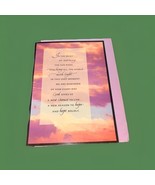 Vtg Hallmark Crown Greeting Card Blessing Christian Hello Well Wishes 20... - $5.95