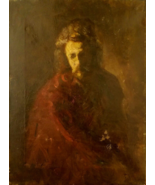 John Singer Sargent &quot;Mark Twain&quot; Original Antique Oil Painting Study 1888 - £2,422,869.47 GBP