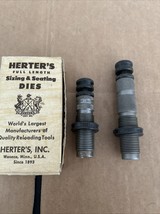 HERTERS .300 SAVAGE MARK II  RELOADING DIE SET, ( NEEDS DECAPPING PIN ) - $22.50