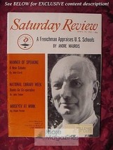 Saturday Review April 15 1961 Lewis Mumford John Tebbel Andre Maurois - £6.45 GBP