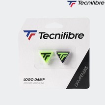 Tecnifibre Logo Damp 2pcs Dampener Tennis Racquet Absorb Vibration Racke... - $15.21