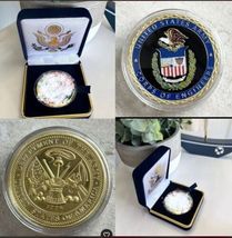 US ARMY Corps of Combat Engineers Branch Presidential Gift Box Challenge... - $31.89