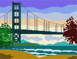 Pepita Needlepoint Canvas: Bridge, 13&quot; x 10&quot; - £79.93 GBP+
