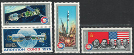 Russia Ussr Cccp 1975 Vf Mnh Stamps Set Scott #4338-41 &quot; Space &quot; - £2.16 GBP