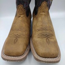 Laredo Mens 13 D Boot  Western Boots Brown Blue, Brand New With Tags And... - $99.99