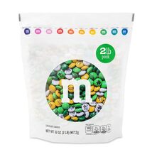 M&amp;M's St. Patrick's Day Chocolate Candy 2 LBS Green White Gold Guarantee... - $38.95