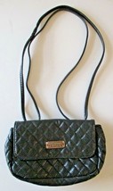 Kenneth Cole Reaction Black Quilted Leather Strap Clutch  - £15.56 GBP