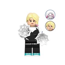 Spider-Gwen (Gwen Stacy) Spider-Man Across the Spider-Verse Minifigures Toy - £2.72 GBP