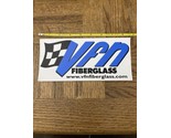 Auto Decal Sticker Vfn Fiberglass - $49.38