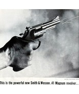 Smith And Wesson 41 Magnum Revolver 1964 Advertisement Firearms Guns DWEE13 - $34.99