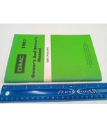 1981 GMC Truck Light Duty Pickup Owners &amp; Driver Manual Gasoline Models ... - $28.49