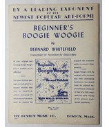 Boogie Woogie Piano Sheet Music for Advanced Beginners Bernard Whitefiel... - £11.86 GBP