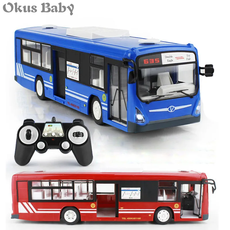 2022 RC Car 6 Channel 2.4G Remote Control Bus City Express High Speed One Key - £38.84 GBP+