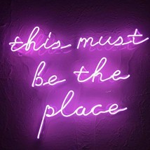 New This Must Be The Place Neon Sign Poster Artwork Acrylic Light 24&quot;x16&quot; - $248.99