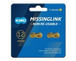 KMC Missing Link 7,8,9,10,11,12 Speed Silver/Gold (New Blue Packing) (12... - £14.72 GBP