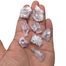 52 Grams, 8pcs Natural Rough Lavender Pink Kunzite Crystal @Afghanistan,KUN99 - £16.36 GBP
