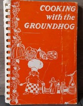 Punxsutawney Phil PA Cooking with the Groundhog Cookbook 1963 Adrian Hos... - $34.75