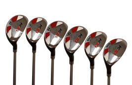 Senior Mens Majek Golf All Hybrid Partial Set (6-SW) SENIOR Flex Utility Clubs - £330.75 GBP