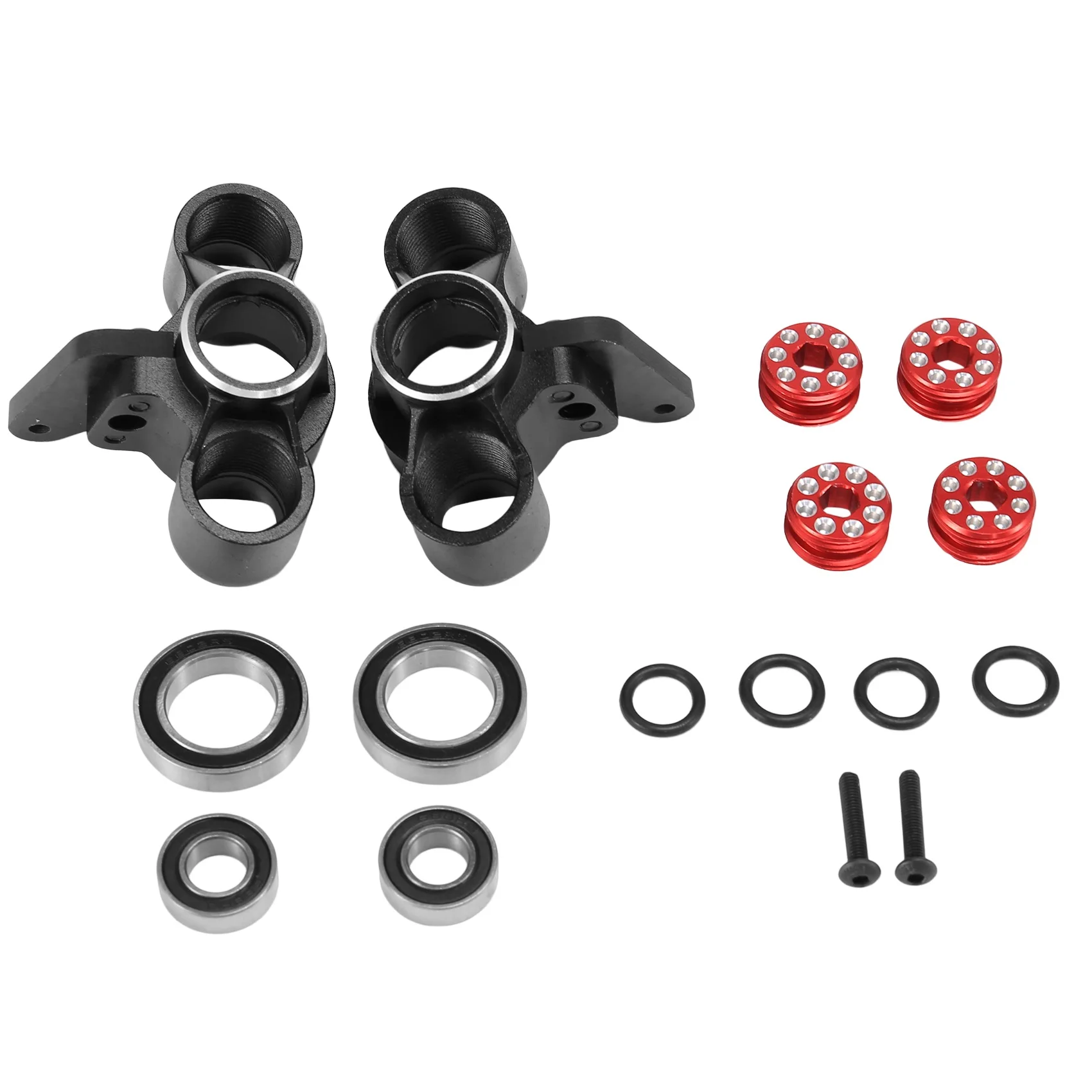 Metal Front Steering Block with Bearing for 1/8 Arrma V5 KRATON Outcast - £17.45 GBP