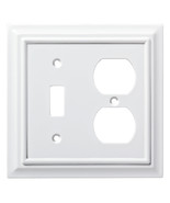 W10770-PW Pure White Architect Single Switch / Duplex Cover - £16.79 GBP