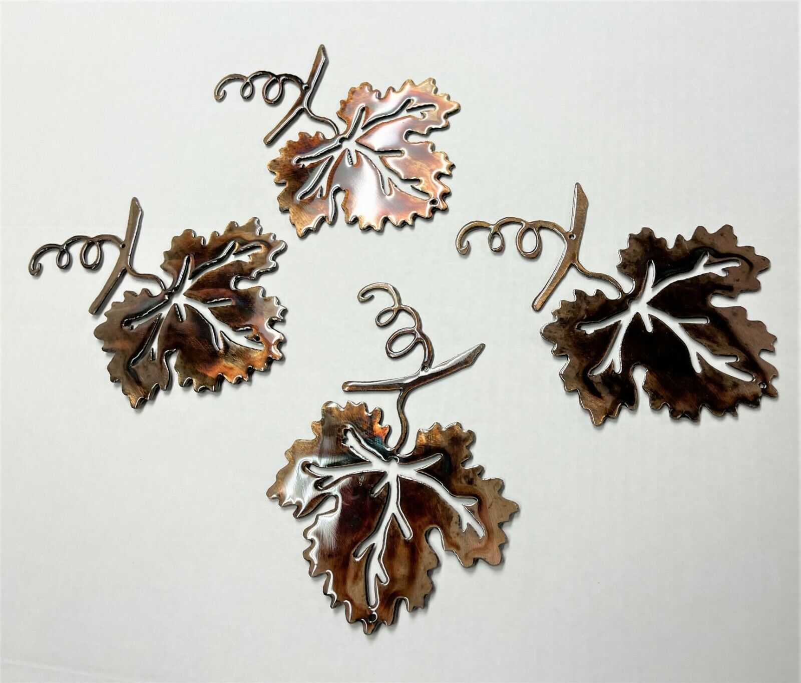 Set of 4 Grape Leaves   Measuring 6 " x 4" each - $31.34