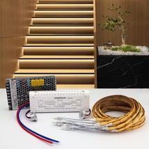 Intelligent Motion Sensor Led Stair Lighting Kit Kmg-3233, 60 Inch (150 Cm) Long - £419.78 GBP