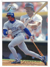1993 Flair #280 Juan Gonzalez Texas Rangers - £1.17 GBP