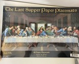 THE LAST SUPPER 40 Paper Placemats 11.25 X 17.25 Archie McPhee NEW Seale... - $27.95