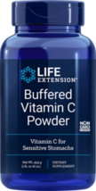 MAKE OFFER! 2 Pack Life Extension Buffered Vitamin C Powder 454 g image 1