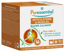 Puressentiel Soothing Balm for Joints and Muscles with 14 Essential Oils... - $62.00