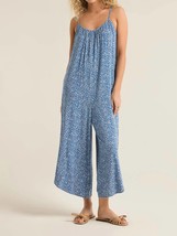 Z Supply flared deval ditsy jumpsuit in True Navy - $52.00